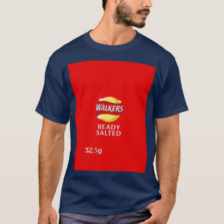 Camiseta Walkers Ready Salgado Crisps design 