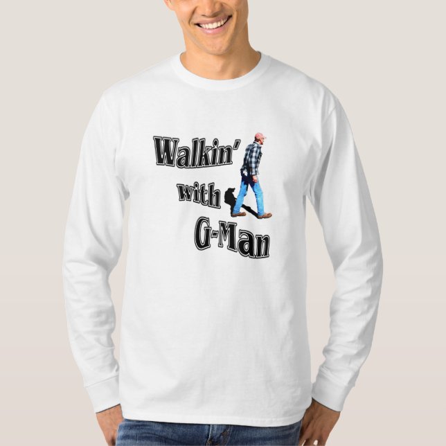 Camiseta Walkin com G-Man (Frente)