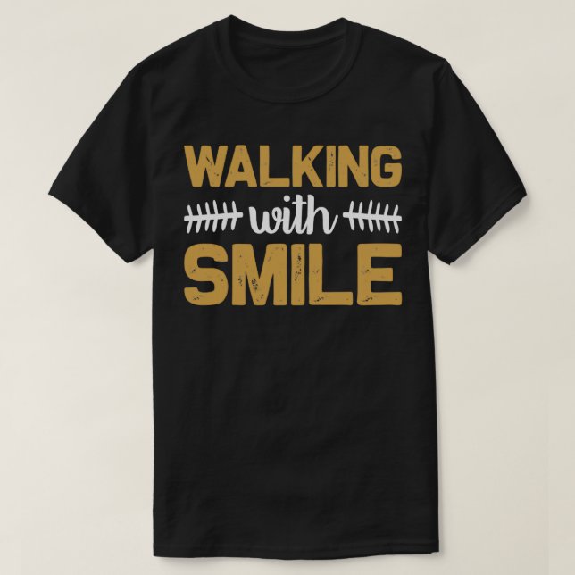Camiseta Walking Walking with (Frente do Design)