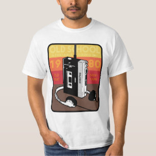 Camiseta Walkman old school retro