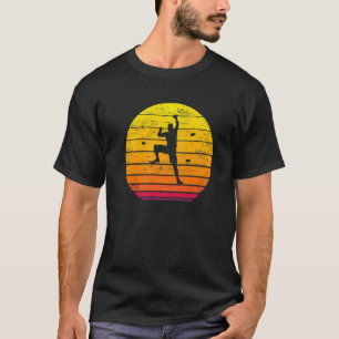 Camiseta Wall Climber Sunset Bouldering Climber Rock Climbi