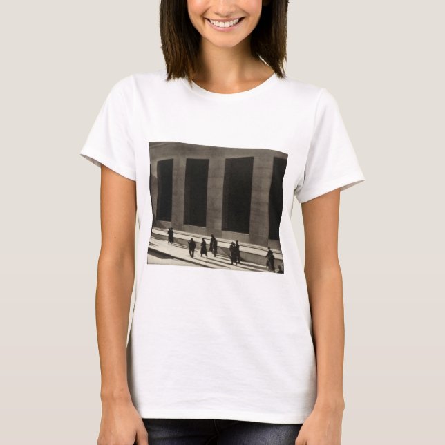 Camiseta Wall Street (por Paul Strand, 1915) (Frente)