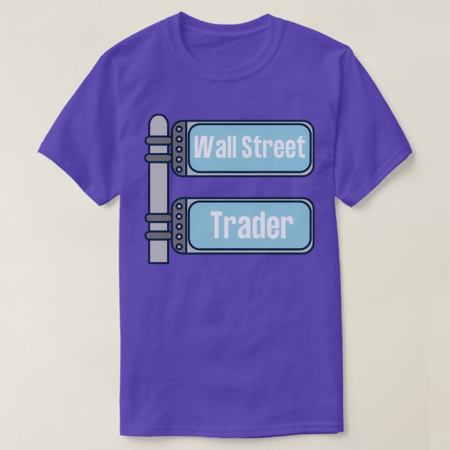 Camiseta Wall Street Trader (Frente do Design)