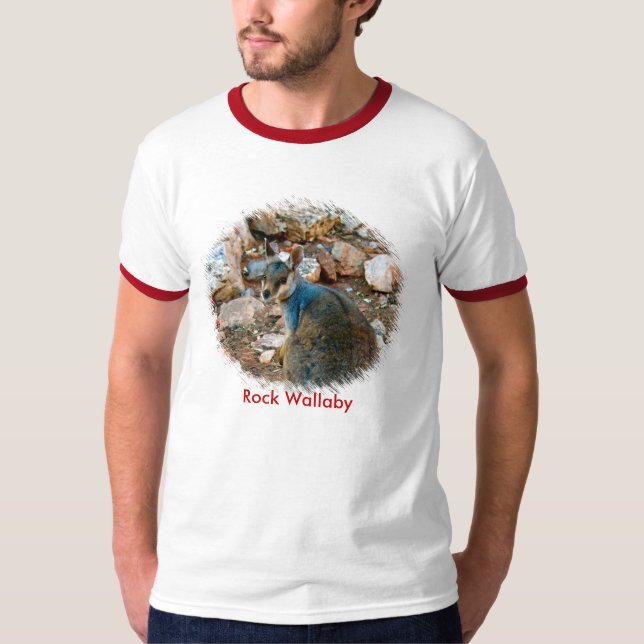 Camiseta Wallaby de rocha - Tshirt (Frente)