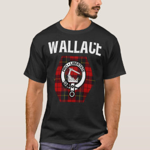 Camiseta Wallace Clan Scottish Name Casaco De Arms Tartan