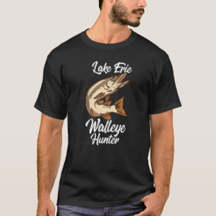 Camiseta Walleye Fish Lake Erie Walleye Hunter