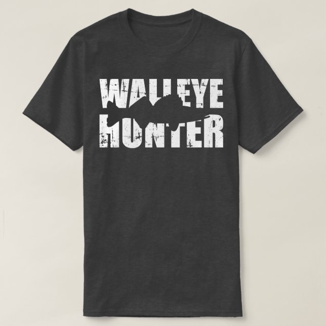 Camiseta Walleye Hunter (Frente do Design)