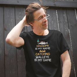 Camiseta Walleye Pesca Avô