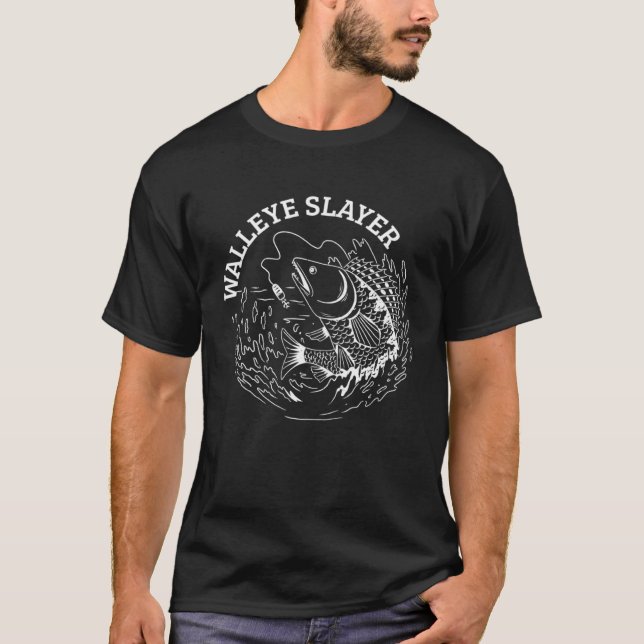 Camiseta Walleye Slayer Walleye Fisheries (Frente)