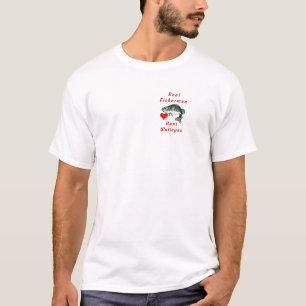 Camiseta Walleyes reais da caça dos pescadores