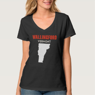 Camiseta Wallingford Vermont USA State America Travel Vermo