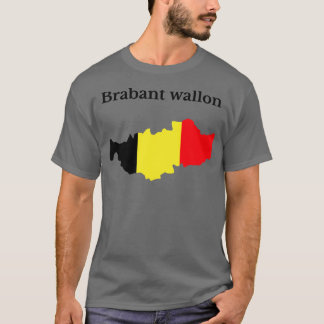Camiseta Walloon Brabant Província da Bélgica