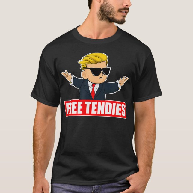Camiseta Wallstreetbetbetes Free Tendies - WSB Stock Market (Frente)