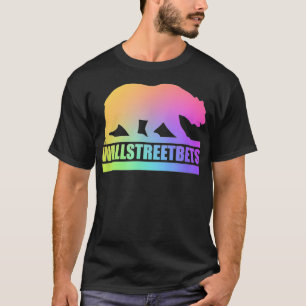 Camiseta Wallstreetbetbets Gay Bear - Mercado de ações da W