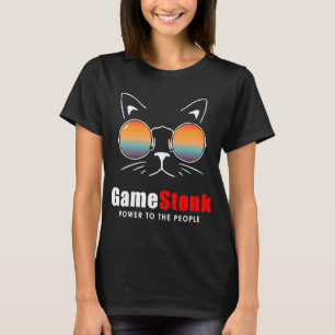 Camiseta Wallstreetbets Gamestonk Power para as Pessoas