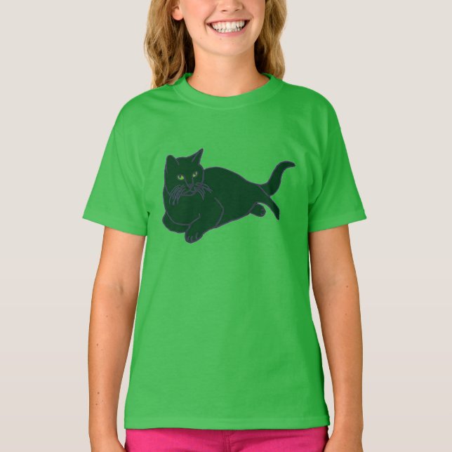 Camiseta Walrus Gatinho roupa (Frente)