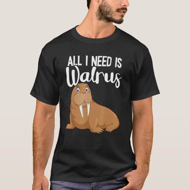 Camiseta Walrus Mamus Animal Walrus Seal Animal 1 (Frente)