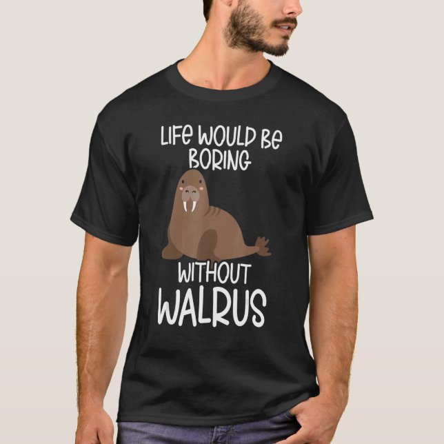 Camiseta Walrus Mamus Animal Walrus Seal Animal 1 (Frente)