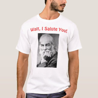 Camiseta Walt, eu saudo-o