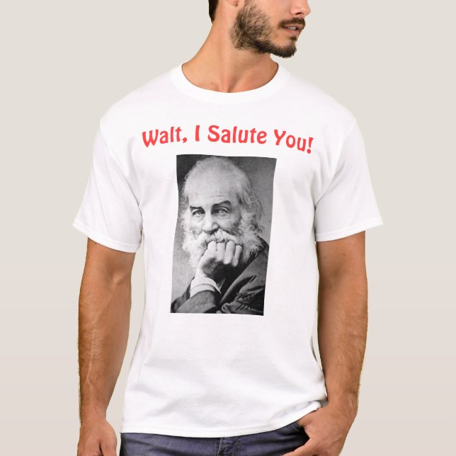 Camiseta Walt, eu saudo-o (Frente)