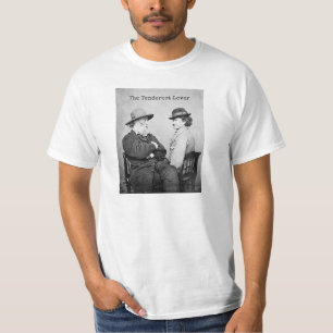 Camiseta Walt Whitman & "citações do amante o mais macio"