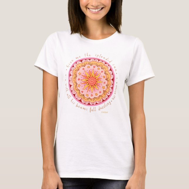 Camiseta Walt Whitman Dazzling Sun (Frente)