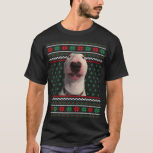 Camiseta Walter Dog Meme Ugly Christmas Sweater Xmas Funny