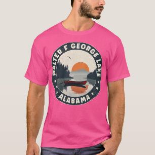 Camiseta Walter F George Lake Alabama Sunset TShirt