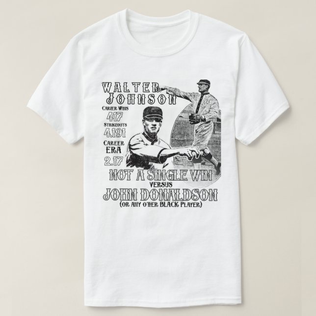 Camiseta Walter Johnson T-Shirt (Frente do Design)