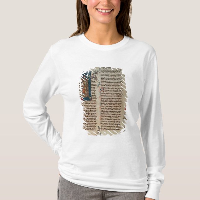 Camiseta Walter Map que toma abaixo de uma história das (Frente)