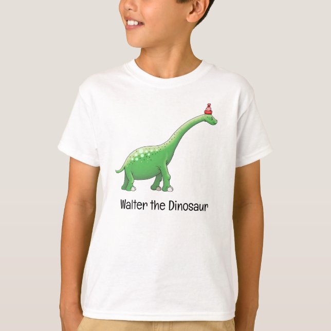 Camiseta Walter, o Dinossauro (Frente)