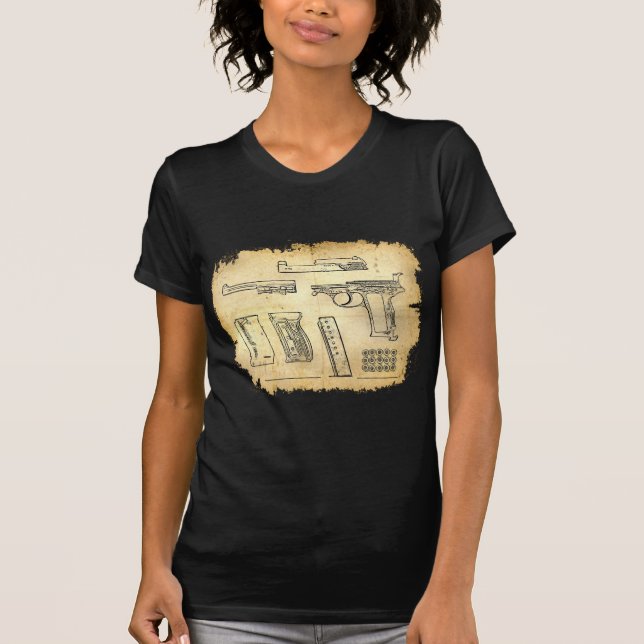 Camiseta Walther P38 (Frente)