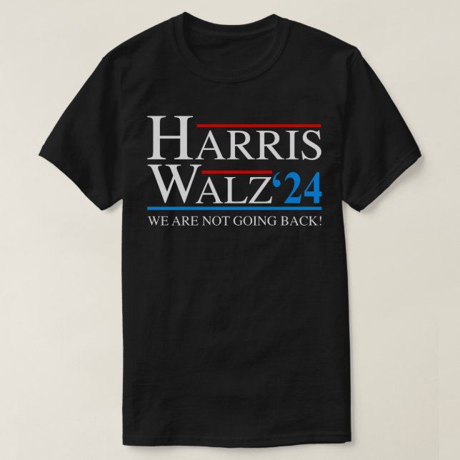 Camiseta Waltz 2024 Election Kamala Tim Walz TShirt (Frente do Design)