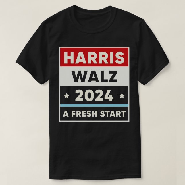Camiseta Walz 2024 (Frente do Design)