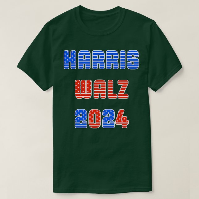 Camiseta Walz 2024 American Freedom Tiirt (Frente do Design)