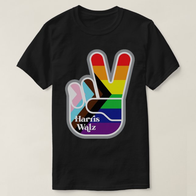 Camiseta Walz 2024 LGBTQIA (Frente do Design)