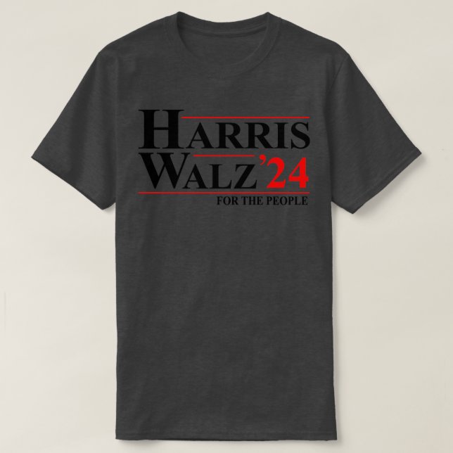 Camiseta Walz 2024 TShirt 8 (Frente do Design)