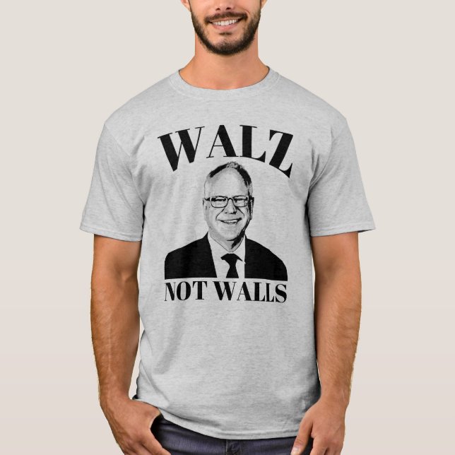 Camiseta Walz não Walls (Frente)