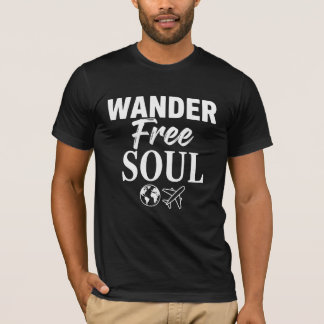 Camiseta WANDER Free SOUL Boho T-Shirt - Nature Lover Gift,