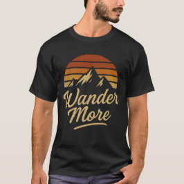 Camiseta Wander More Men's Basic T-Shirt