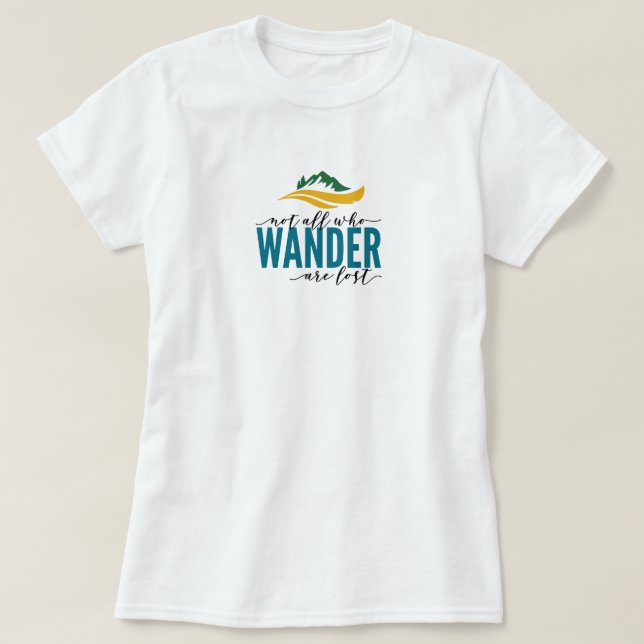 Camiseta Wander Outdoor Basic T-Shirt (Frente do Design)