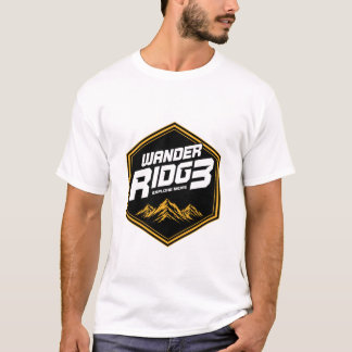 Camiseta WANDER RIDG3 'Explore mais'
