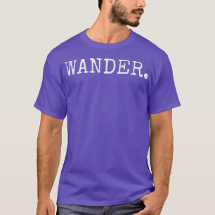 Camiseta WANDER T Shirt Caminhando para Tra de Aventura Nat