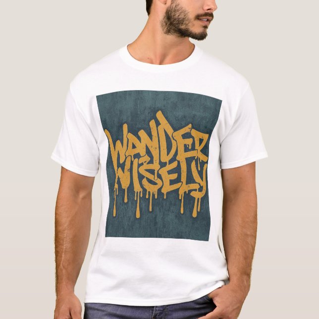 Camiseta Wander Wisely (Frente)