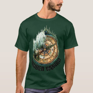 Camiseta Wander Woman Explorar Sair do Campo de Itinerância