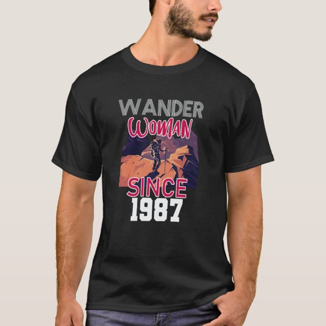 Camiseta Wander woman since 1987 (Frente)