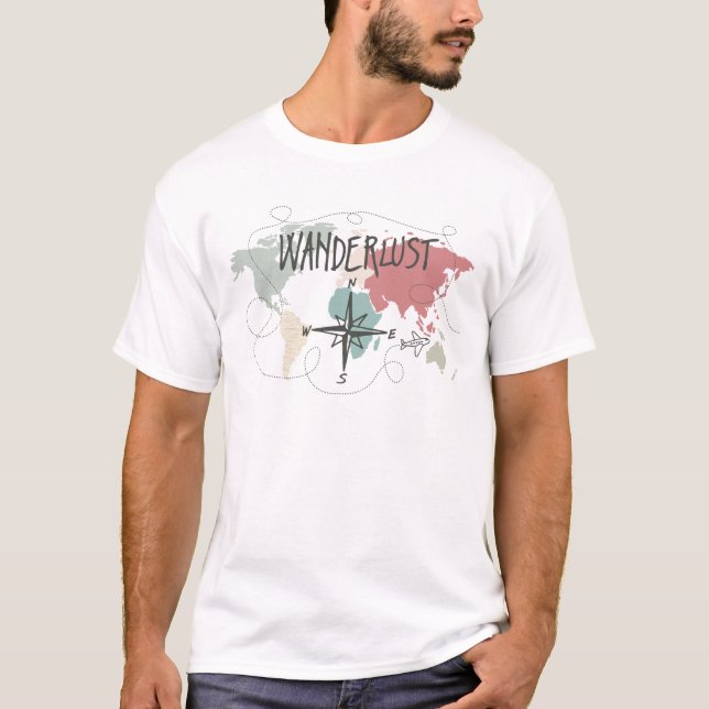 Camiseta Wanderlust (Frente)