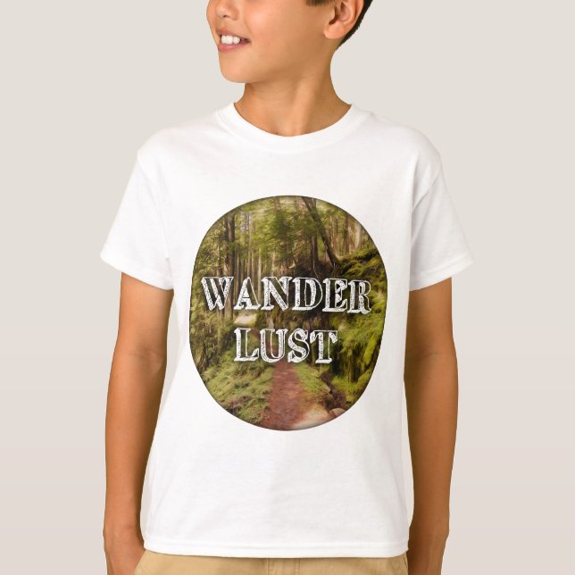 Camiseta WanderLust (Frente)
