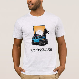 Camiseta "Wanderlust Tee - Explore além dos limites"