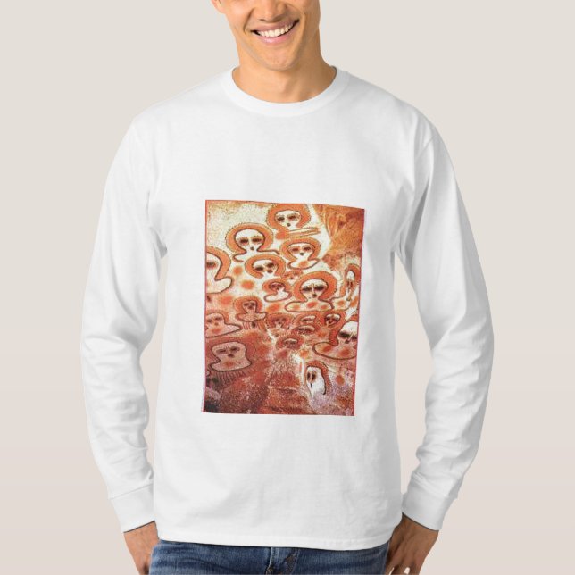 Camiseta wandjina 5000 bc (Frente)